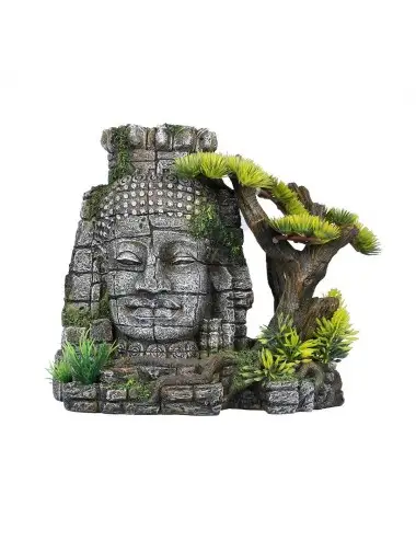 Aqua Della - Bayon - 23x14x21cm - Tête de Bouddha