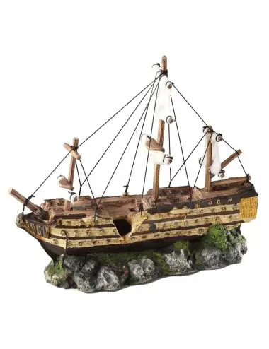 Aqua Della - Barca a vela - 37x12x28,5cm