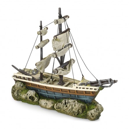 Aqua Della - Boot mit Segeln - 38x12,5x31,5cm Aqua Della - Boot mit Segeln - 38x12,5x31,5cm