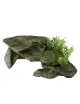 Aqua Della - Stone with plants Gray - 28.5x16.5x10.5cm - Rock with plants Aqua Della - Stone with plants Gray - 28.5x16.5x10.5cm - Rock with plants