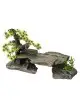 Aqua Della - Pietra Bonsai Grigio - 34x15.5x21cm - Roccia e bonsai