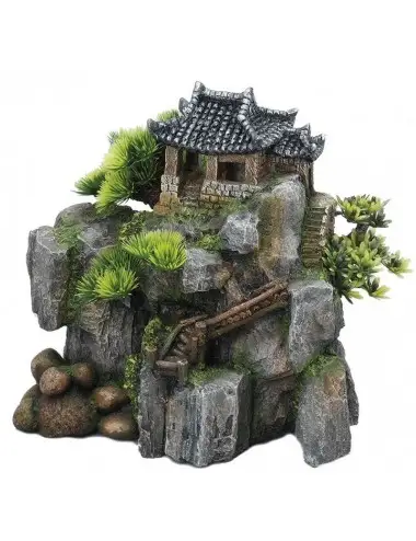 Aqua Della - Koreansk stuga - 23x13x22cm - Koreansk trädgård