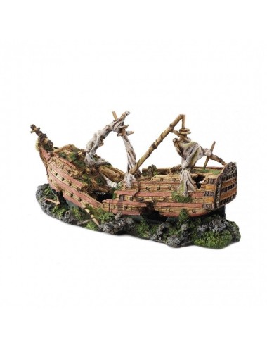 Aqua Della - Galeonwreck XXL - 73x26,5x34cm - Aqua Della boat wreck - 1
