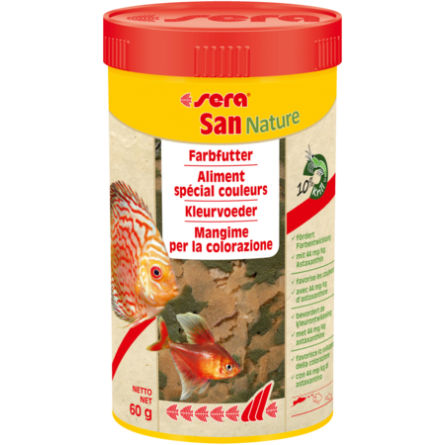 SERA - San Nature - 60g - Special color food for ornamental fish