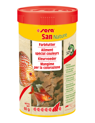 SERA - Plankton Tabs Nature - 65g - Aliment spécial couleurs pour poissons d'ornements