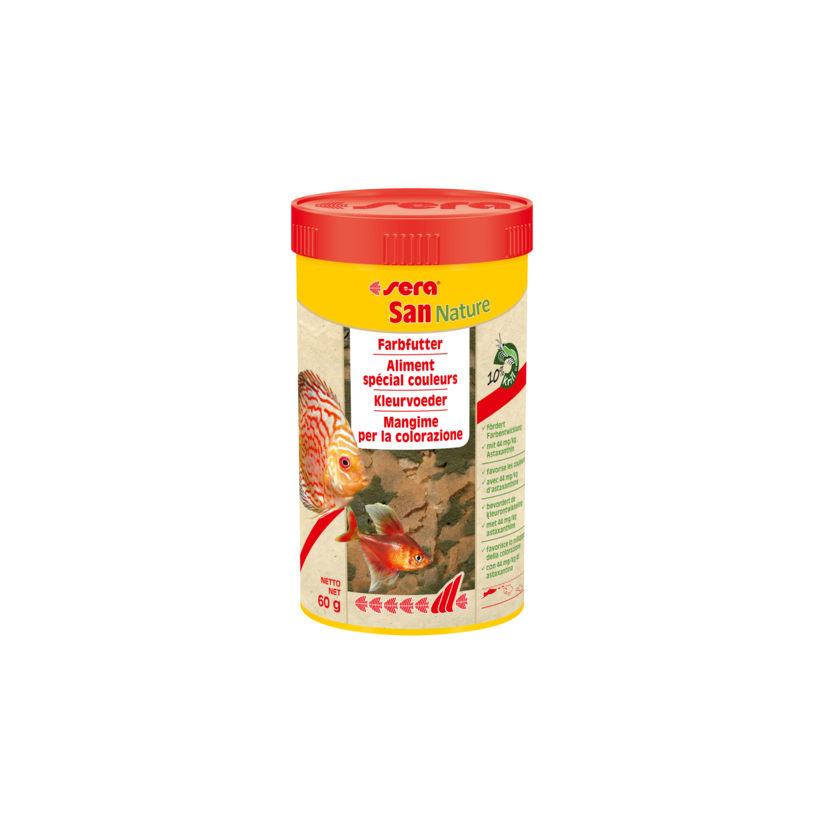 SERA - Plankton Tabs Nature - 65g - Aliment spécial couleurs pour poissons d'ornements