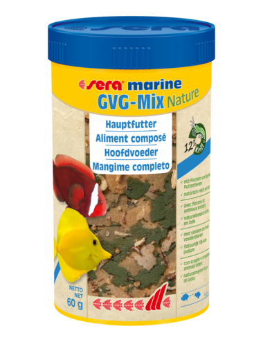 SERA - Marine GVG-Mix Nature - 60g - Pienso compuesto para peces de agua salada