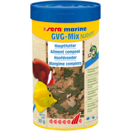 SERA - Marine GVG-Mix Nature - 60g - Mischfutter für Meerwasserfische SERA - Marine GVG-Mix Nature - 60g - Mischfutter für Meerwasserfische