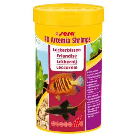 SERA - FD Artemia Garnalen - 16g - Traktatie voor zeevissen SERA - FD Artemia Garnalen - 16g - Traktatie voor zeevissen