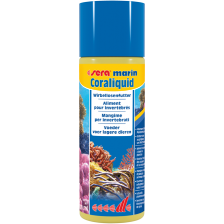 SERA - Marin Coraliquid - 100ml - Aliment liquide pour invertébrés