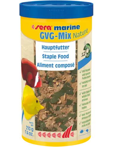SERA - Marine GVG-Mix Nature - 1000 ml - Aliment composé pour poissons d'eau de mer