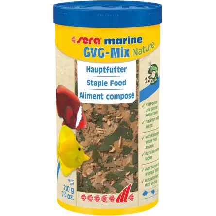 SERA - Marine GVG-Mix Nature - 1000 ml - Aliment composé pour poissons d'eau de mer SERA - Marine GVG-Mix Nature - 1000 ml - Aliment composé pour poissons d'eau de mer