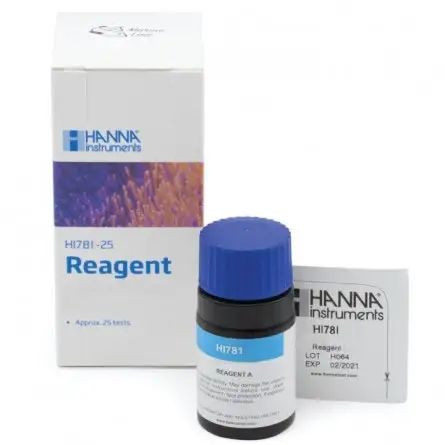 Hanna Instruments – Pulverreagenzien für Checker-Nitrat (HI781), 25 Tests Hanna Instruments – Pulverreagenzien für Checker-Nitrat (HI781), 25 Tests