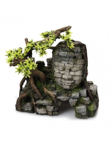 Aqua Della - Angkor wat - 22x14x19cm - Tête de Buddha