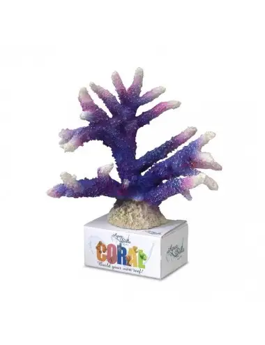 Aqua Della - Koralni modul staghorn coral Mauve L - 17x16,7x13cm