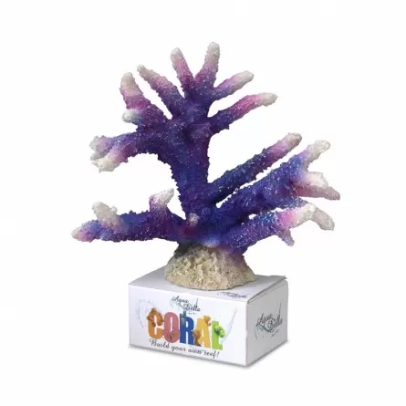 Aqua Della - Coral module staghorn coral Mauve L - 17x16,7x13cm