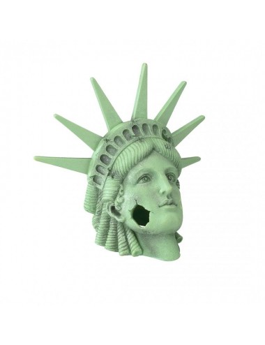 Aqua Della - Lady liberty S - 25,5x16,5x22cm - Tête de statue de la liberté