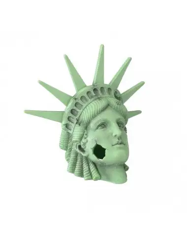 Aqua Della - Lady liberty S - 25.5x16.5x22cm - Statue of liberty head