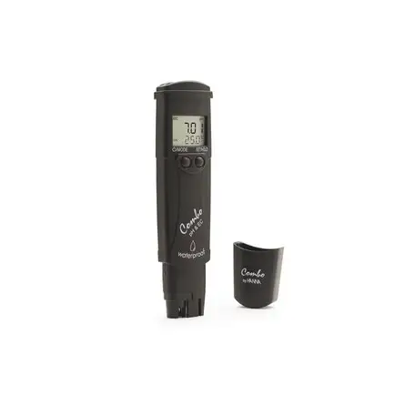 Hanna Instruments - Probador de pH/EC/TDS/°C - 3999 µS - 2000 mg/L Hanna Instruments - Probador de pH/EC/TDS/°C - 3999 µS - 2000 mg/L