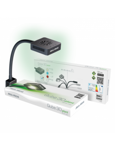 AQUA-MEDIC - Qube 30 Plant - LED - Spot para iluminação de aquários de água doce