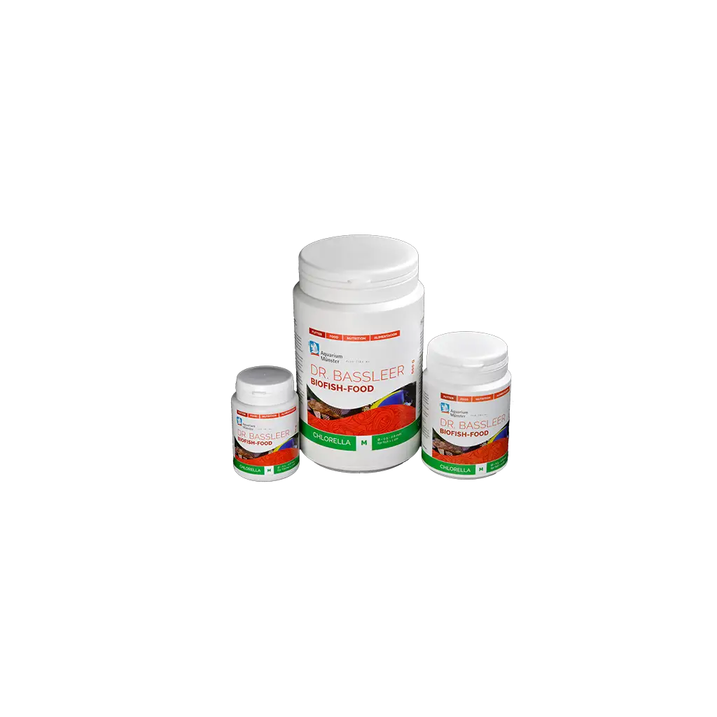 Dr. Bassleer BIOFISH FOOD Chlorella - 68gr - nourriture pour poissons - XL