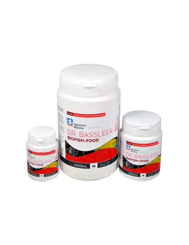 DR. BASSLEER - Biofish food herbal 60g - Nourriture naturelle pour poissons - M