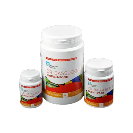 DR. BASSLEER - Biofischfutter gse/moringa 60g - Futter für tropische Meeres- und Süßwasserfische - M DR. BASSLEER - Biofischfutter gse/moringa 60g - Futter für tropische Meeres- und Süßwasserfische - M