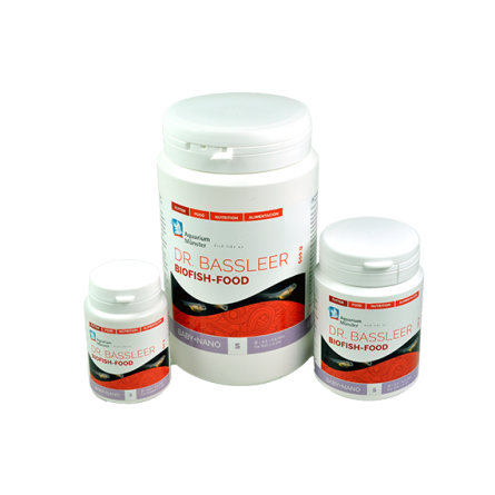 DR. BASSLEER - Alimento Biofish baby+nano 60g - alimento completo para peixes pequenos e bebés - S DR. BASSLEER - Alimento Biofish baby+nano 60g - alimento completo para peixes pequenos e bebés - S