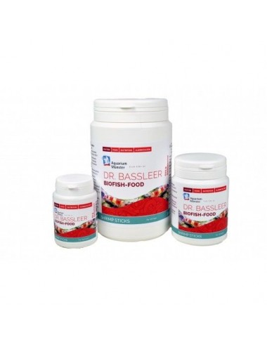 DR. BASSLEER - Biofish food shrimp sticks 60g - Aliment pour crevettes d'eau douce