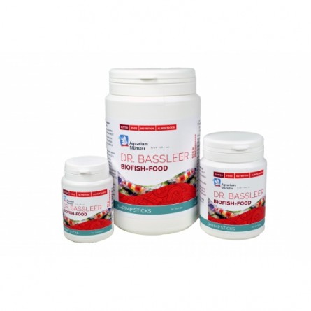 DR. BASSLEER - Biofish food shrimp sticks 60g - Aliment pour crevettes d'eau douce DR. BASSLEER - Biofish food shrimp sticks 60g - Aliment pour crevettes d'eau douce