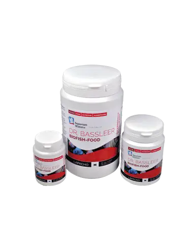 DR. BASSLEER - Biofischfutter Lapacho 60g - Futter für Zierfische - M
