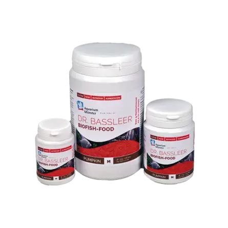 DR. BASSLEER - Alimento Biofish abóbora 60g - Alimento para peixes ornamentais - M DR. BASSLEER - Alimento Biofish abóbora 60g - Alimento para peixes ornamentais - M
