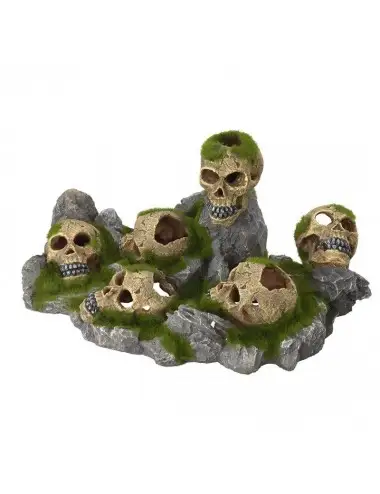 Aqua Della - Mundo de las calaveras - 42,5x27,5x21cm - Isla con calaveras