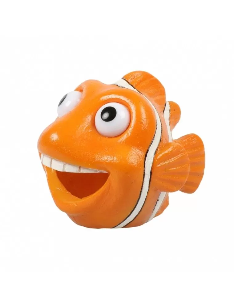 Aqua Della - Pesce pagliaccio arancione - 10,4x8x7,5 cm