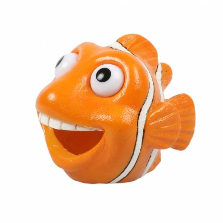 Aqua Della – Orangefarbener Clownfisch – 10,4 x 8 x 7,5 cm Aqua Della – Orangefarbener Clownfisch – 10,4 x 8 x 7,5 cm