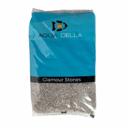 Aqua Della - Kwartsgrijs aquariumgrind - 2-3mm - 2kg Aqua Della - Kwartsgrijs aquariumgrind - 2-3mm - 2kg