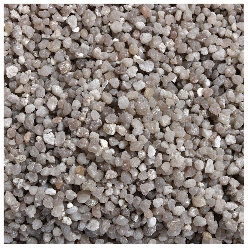 Aqua Della Aquarium gravel quartz gray 23mm 2kg