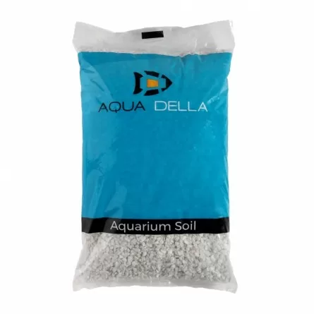 Aqua Della - Aquarium gravel carrara white - 9-11mm - 10kg