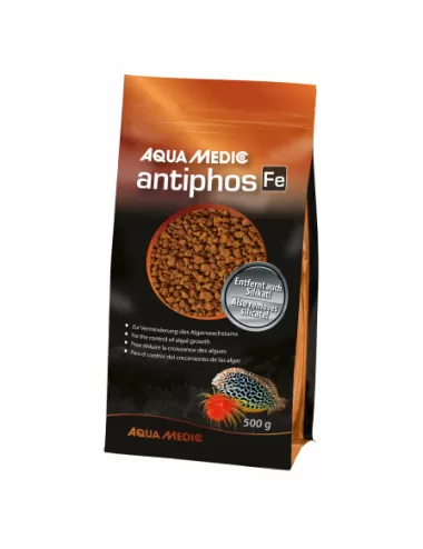 AQUA MEDIC - Antiphos Fe - 500ml - Pour réduire la croissance des algues
