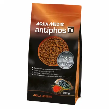 AQUA MEDIC - Antiphos Fe - 500ml - Para reduzir o crescimento de algas AQUA MEDIC - Antiphos Fe - 500ml - Para reduzir o crescimento de algas