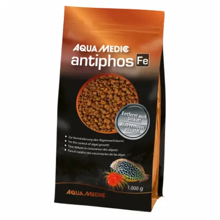 AQUA MEDIC - Antiphos Fe - 1000ml - Pour réduire la croissance des algues