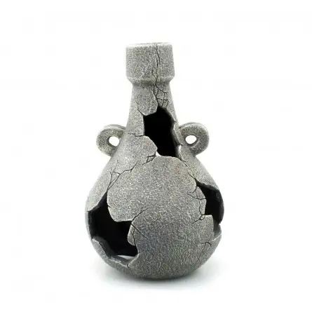 DECO R AMPHORE 3T GRIS - 7,5x7,5x12cm DECO R AMPHORE 3T GRIS - 7,5x7,5x12cm