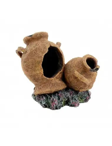 AQUAVIE - ÂNFORA DUPLA DECO R N°1 - 14,5x9x11,5cm