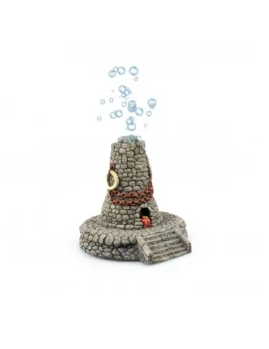 AQUAVIE - DECO R ZEN LIGHTHOUSE BUBBLES - 13,5x11x10,5cm