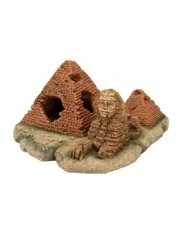 AQUAVIE - R EGYPTE DECO PIRAMIDE LANDSCHAP - 17x16x8,5cm