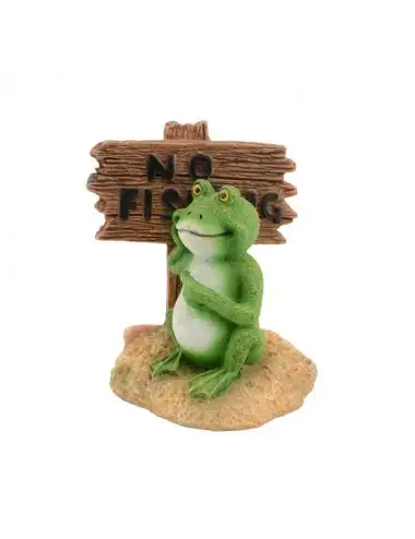 AQUAVIE - PANEL DE RANA DECO R FUN - 5.5x5.5x6.5cm