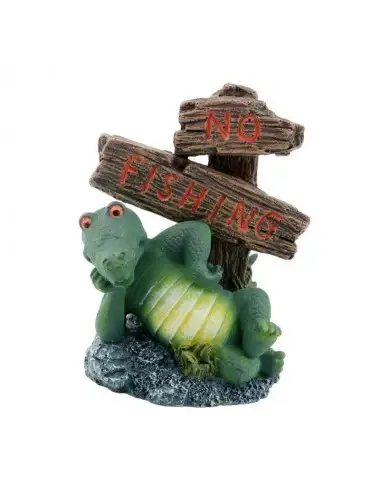 AQUAVIE - DECO R FUN ALIGATOR PANEEL - 8x6,5x11cm