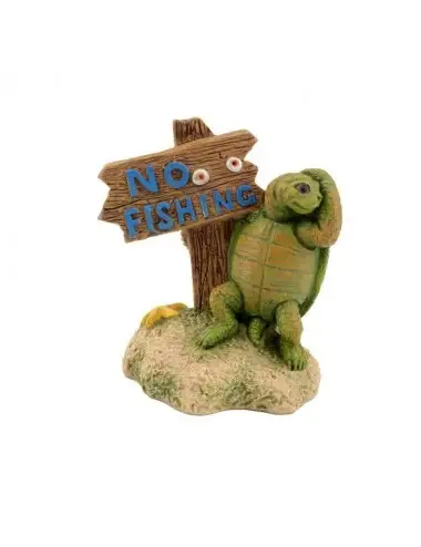 AQUAVIE - DECO R FUN TURTLE PANEL - 7x6x8,5cm