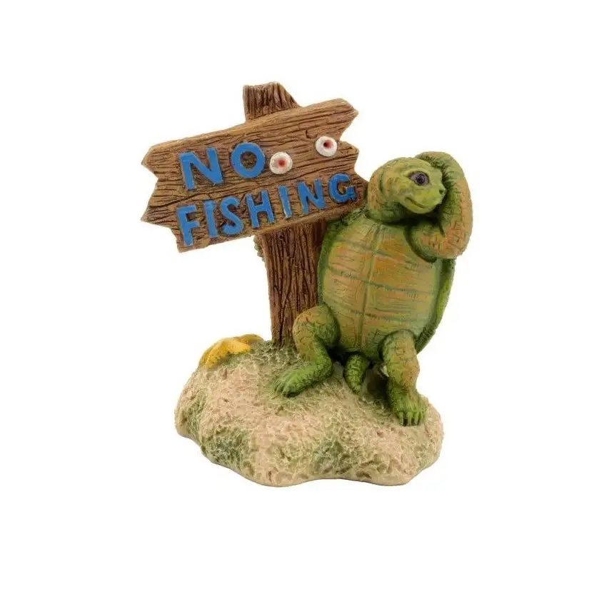 AQUAVIE - DECO R FUN TURTLE PANEL - 7x6x8,5cm