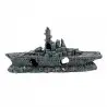 AQUAVIE - DECO R BATEAU EPAVE GUERRE MM - 24x4,5x11,5cm